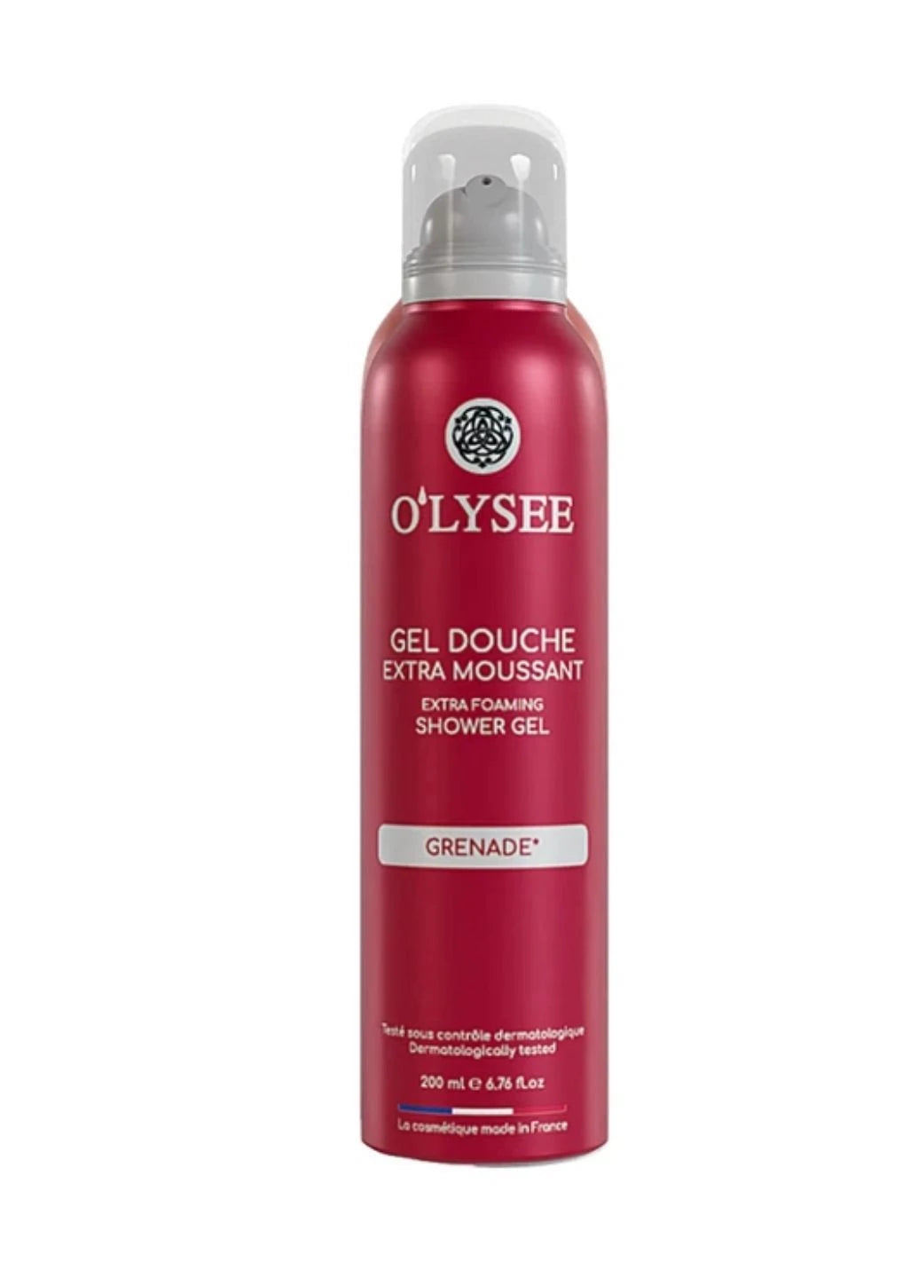 O'lysee - Extra Foaming Shower Gel Grenade - Гель-піна для душа з ароматом гранату - 200 мл