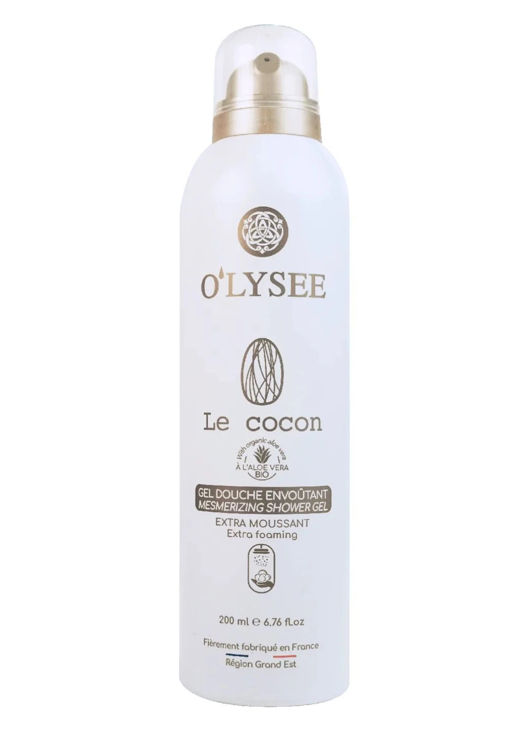 OLYSEE - Extra Foaming Shower Gel Le Cocon - Екстрапінний гель для душу - 200ml
