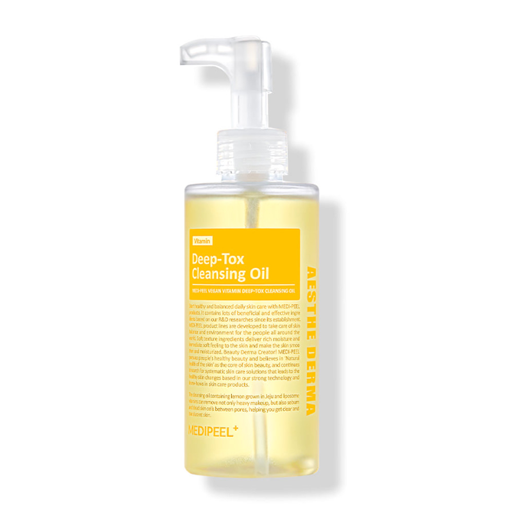 MEDIPEEL - Vegan Vitamin Deep-Tox Cleansing Oil - Вітамінізована гідрофільна олія, 200 мл.