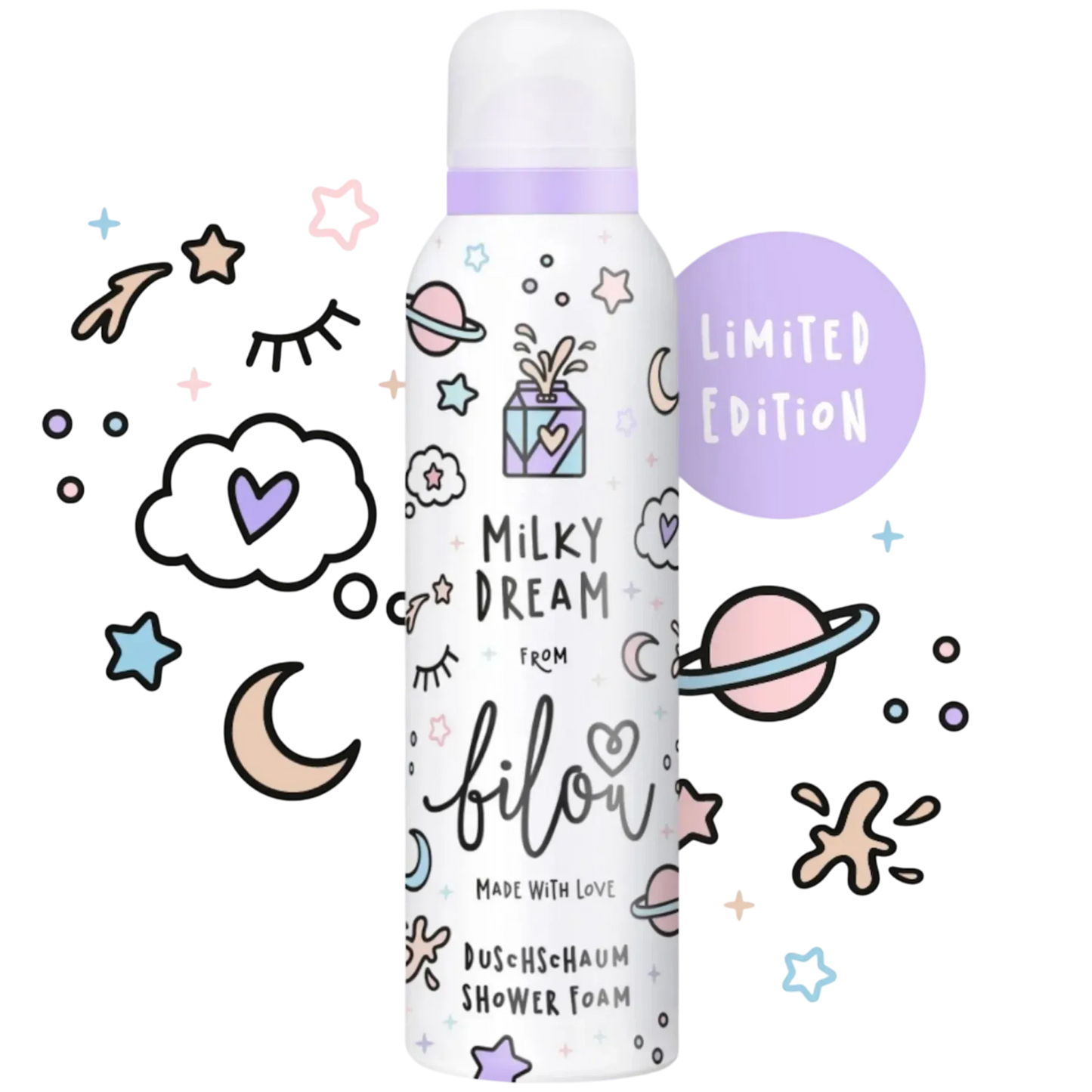 Bilou - Milky Dream - Пінка для душу - 200 мл