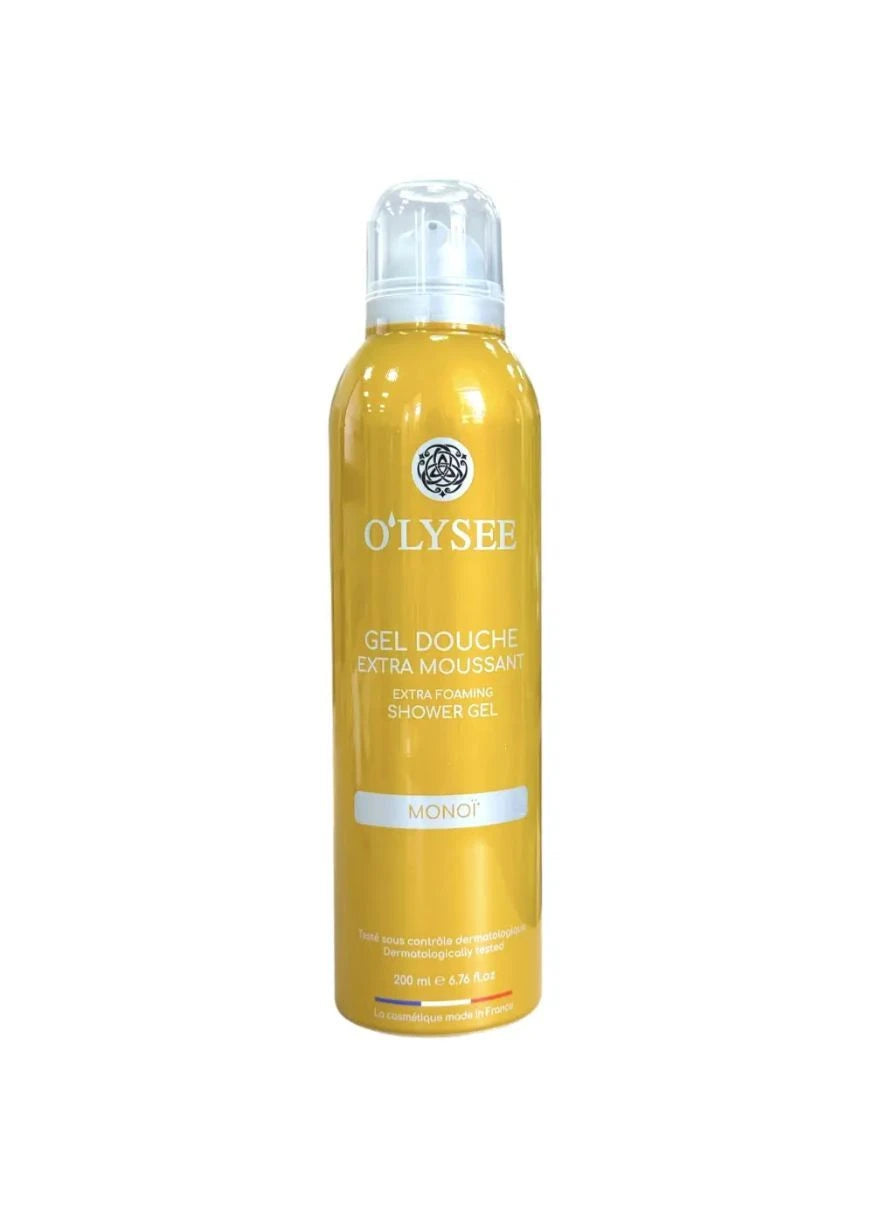 O'lysee - Extra Foaming Shower Gel Monoi - Гель-пінка для душу - 200 мл
