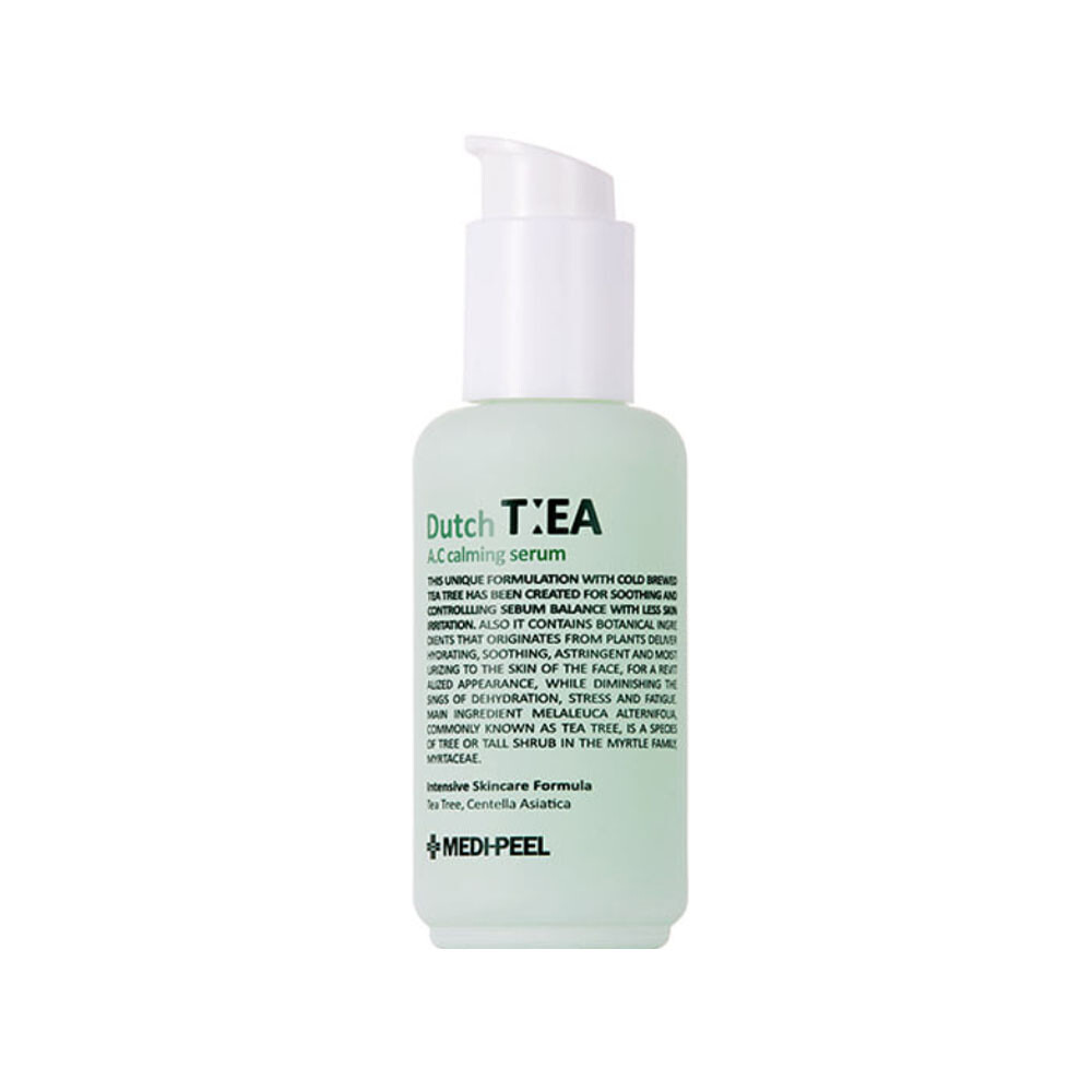 MEDIPEEL - Dutch Tea A.C Calming Serum - Заспокійлива ампульна сироватка для обличчя з чайним деревом, 70 мл.