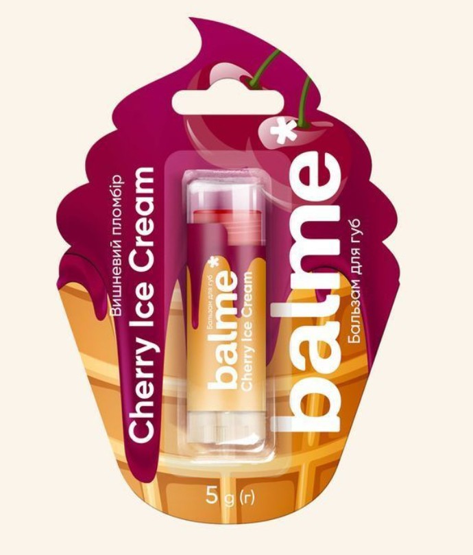 Balme - Lip Balm Cherry Ice Cream - Бальзам для губ - 5 г