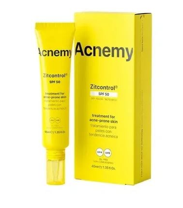 Acnemy - Zitcontrol SPF 50 - СПФ крем для шкіри із акне - 40 мл