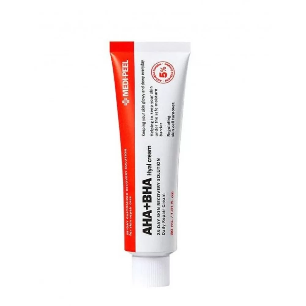 Medi-Peel - AHA BHA 28 Days Hyal Cream - Пілінг крем з РНА кислотами - 30мл