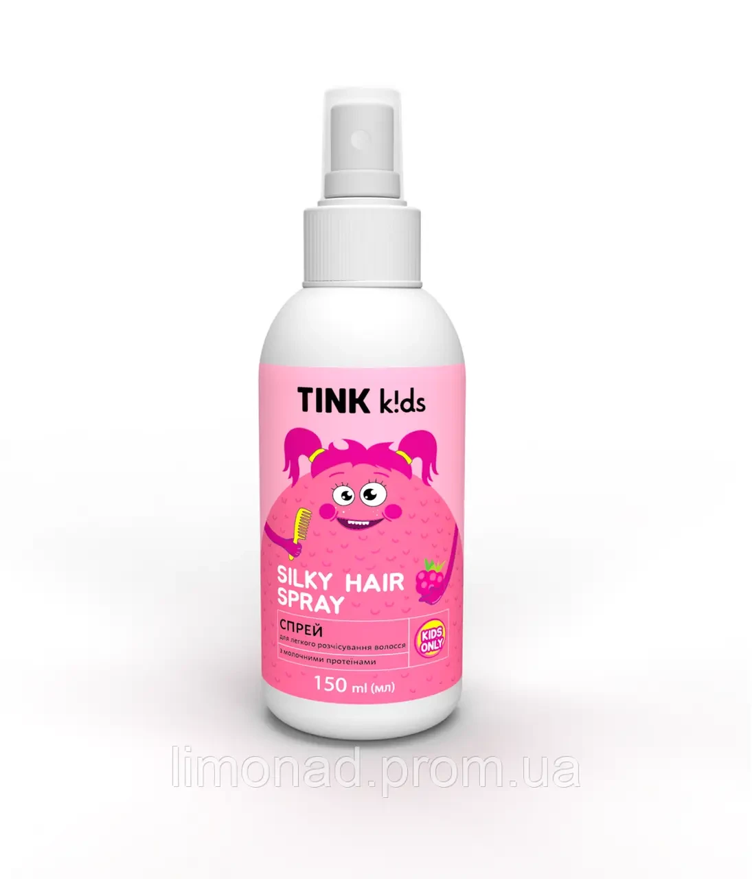 Tink kids - Siky Hair Spray - Спрей для легкого розчісування волосся - 150 мл