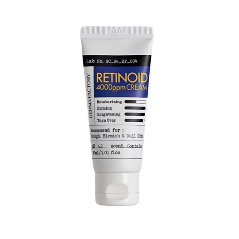 Derma Factory - Retinoid 4000 ppm Cream - Крем нічний омолоджувальний з ретиноїдами - 30 мл