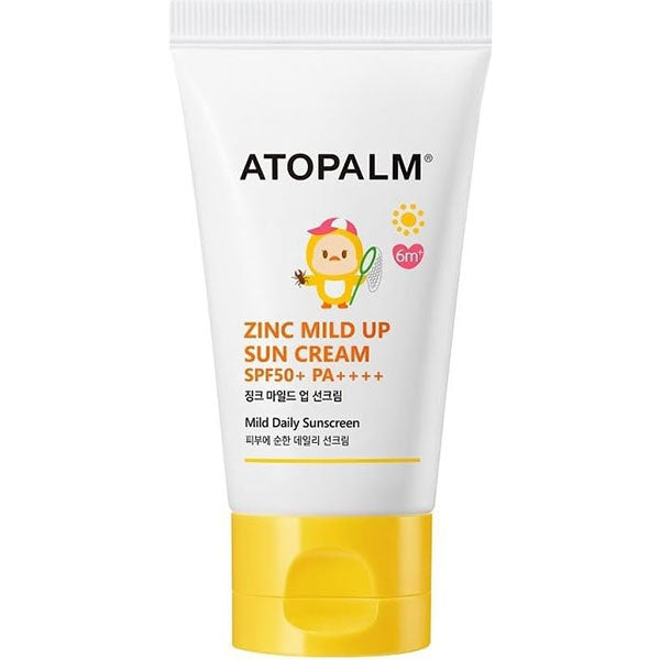 ATOPALM - ZINC MILD UP SUNCREAM - Крем сонцезахисний для дітей - 65г