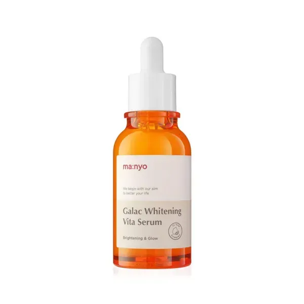 Manyo - Galac Whitening Vita Serum - Освітлювальна сироватка з галактомісісом і вітамінами - 50 мл