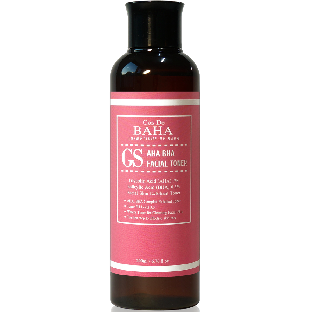 Cos De BAHA - AHA/BHA GS Facial Toner - відлущувальний тонер з кислотами, 200 мл.