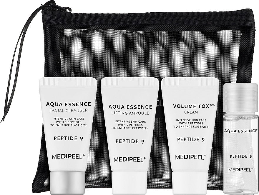 Medi-Peel - Peptide 9 Aqua Essence Trial Kit - набір мініатюрних засобів з пептидами для комплексного догляду за шкірою
