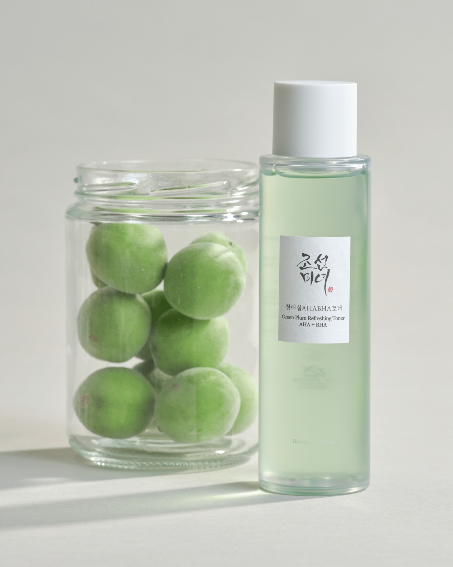 BEAUTY OF JOSEON - Green Plum Refreshing Toner AHA+BHA - Пілінг тонер із АНА та ВНА кислотами, 150 мл.