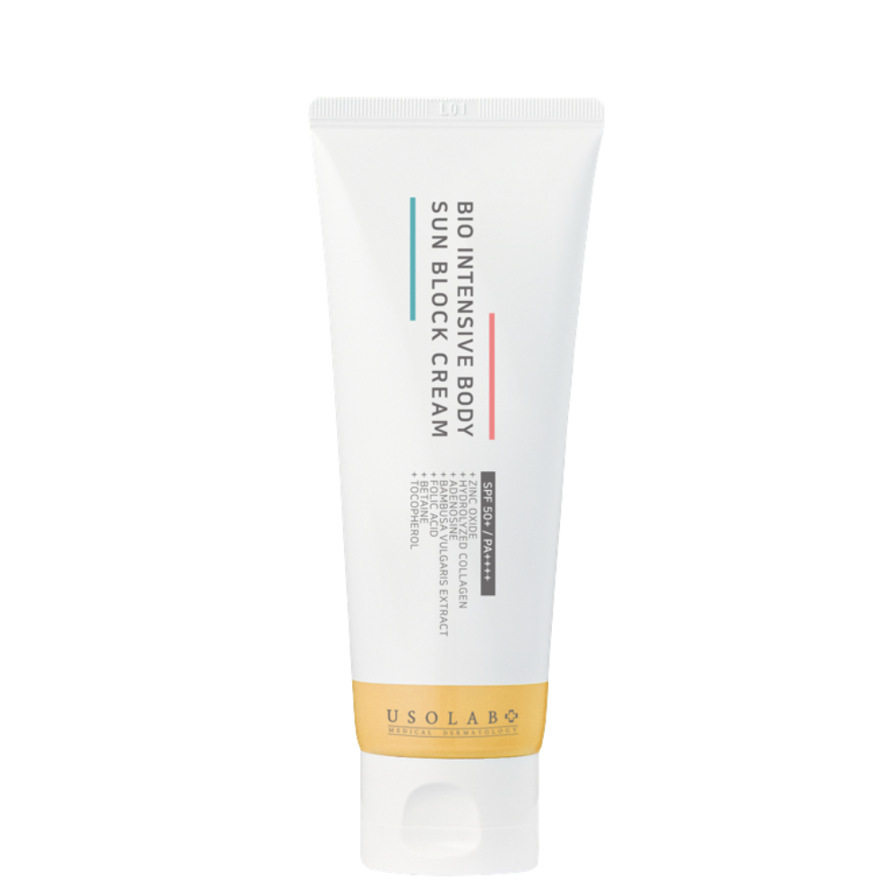 Usolab - Bio Intensive Body Sun Block - Сонцезахисний крем для тіла та обличчя - 120мл
