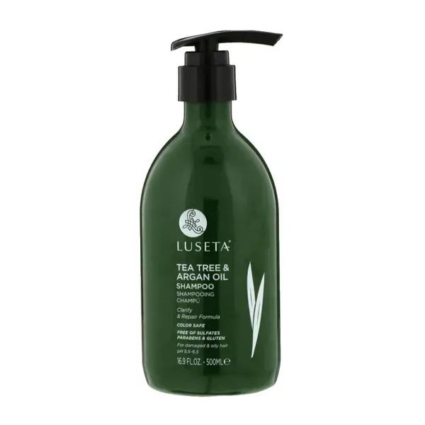 Luseta - Beauty Tea Tree & Argan Oil - Шампунь для жирного волосся із чайним деревом - 500мл