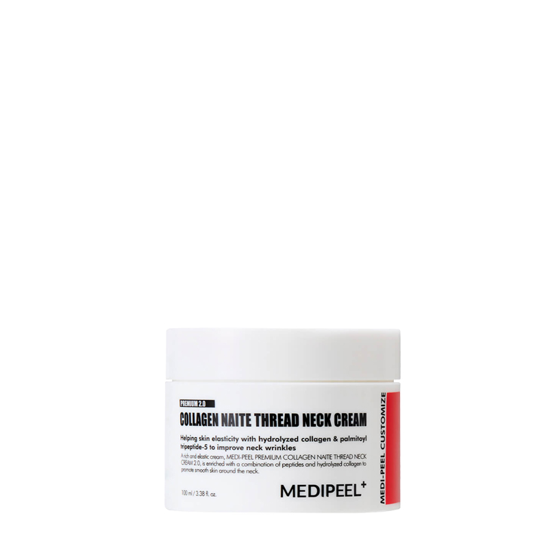 Medi-Peel - Premium 3.0 Collagen Naite Thread Neck Cream - Ліфтинг крем для шиї та декольте з пептидами - 100мл