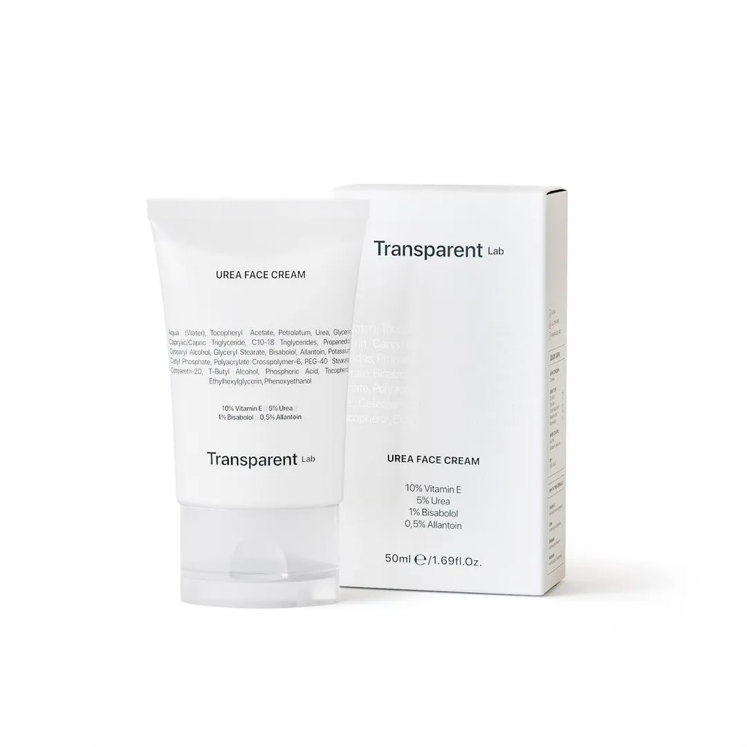 TRANSPARENT Lab - UREA FACE CREAM - Крем із сечовиною - 50мл