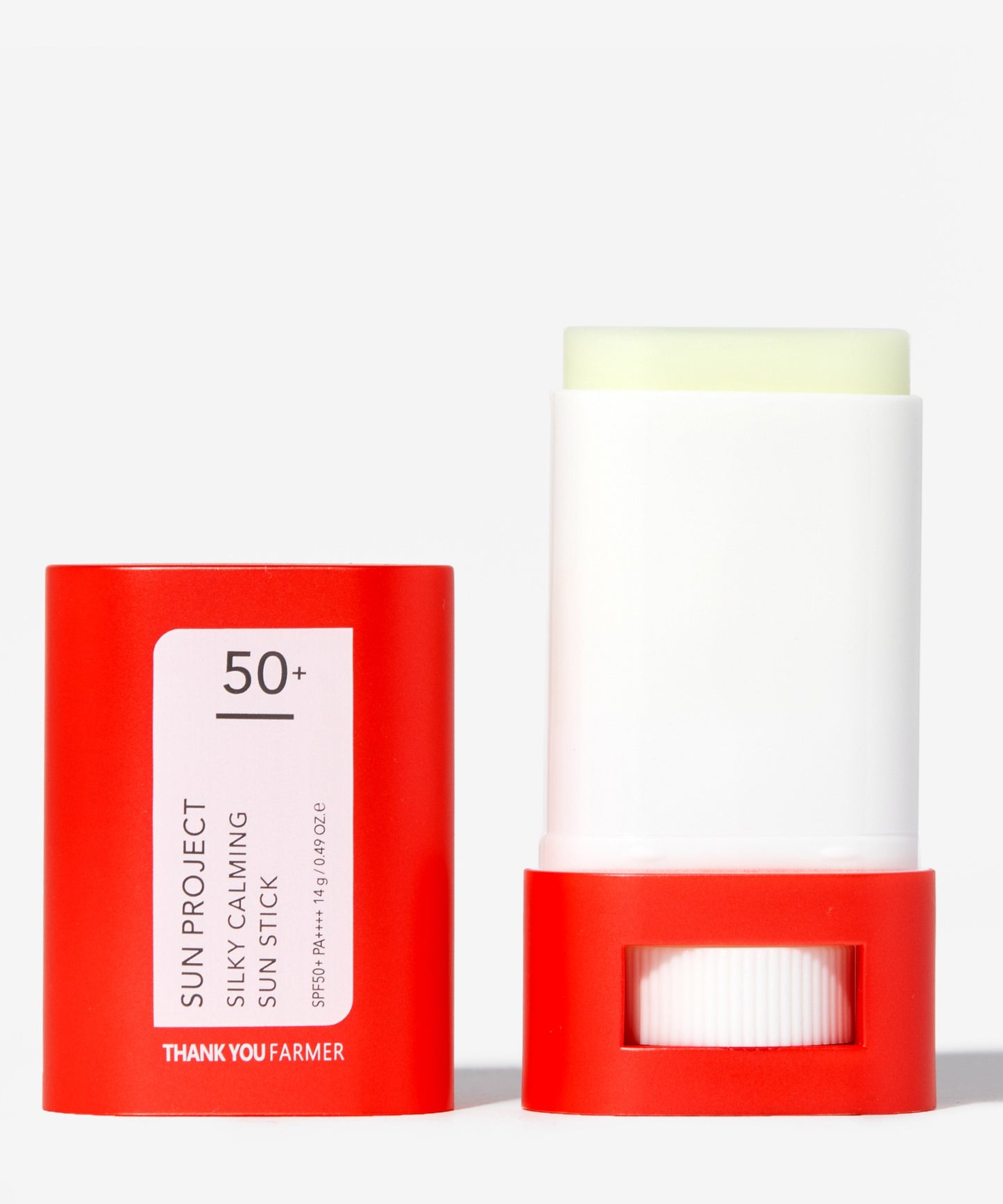 Thank You Farmer - Sun Project Silky Calming Sun Stick SPF50+ PA++++ – водостійкий сонцезахисний стік, 14 г.