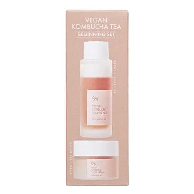 Dr.Ceuracle - Vegan Kombucha Beginning Set - Веганський набір для догляду за шкірою з комбучею
