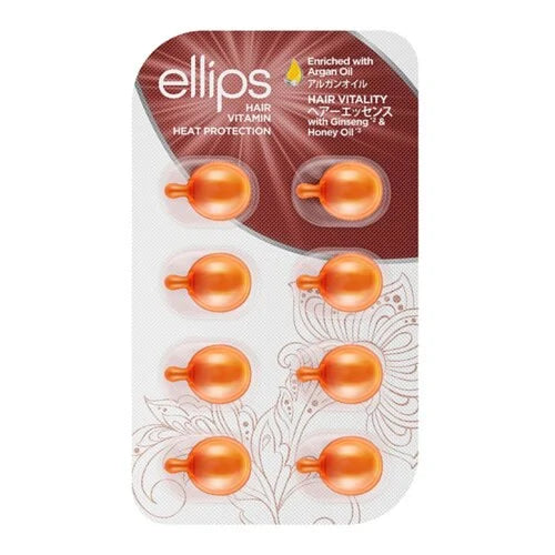 Ellips - Hair Vitality - олійка для волосся для пошкодженого і посіченого волосся - 8шт