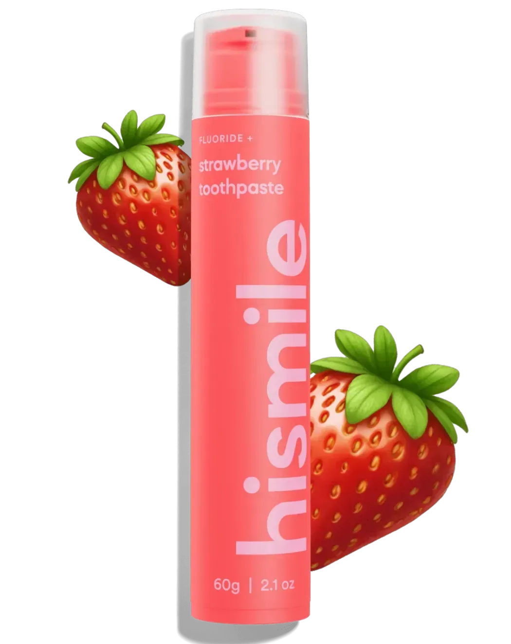 Hismile - Strawberry Toothpaste - Зубна паста зі смаком полуниці - 60г