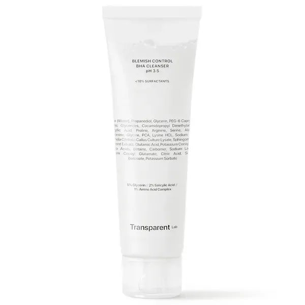 Transparent Lab - BLEMISH CONTROL BHA CLEANSER PH 3.5 - Гель для очищення шкіри, схильної до висипів - 150мл
