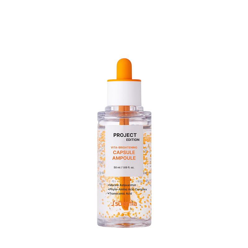 J’sDerma - Project Edition vita-Brightening Capsule Ampoule - Сироватка з ніацинамідом та вітаміном С - 50мл