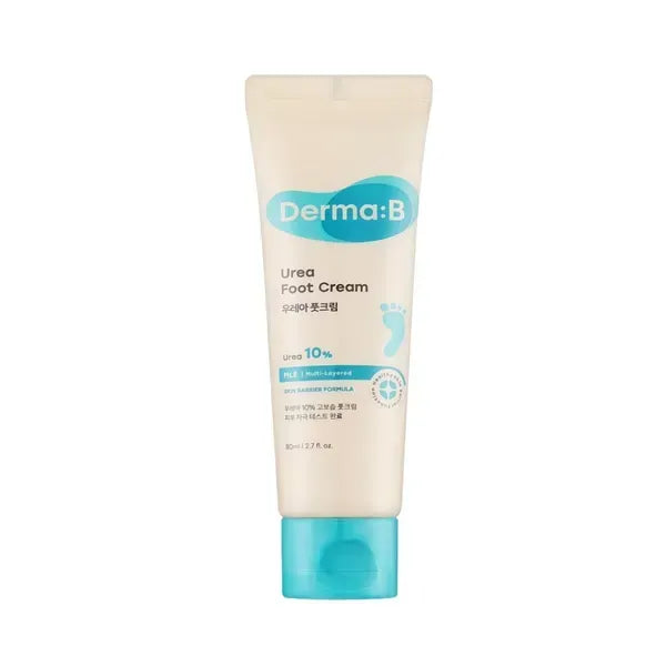 Derma:B - Urea 10 Foot Cream - Крем для ніг зволожувальний з сечовиною 10% - 80мл
