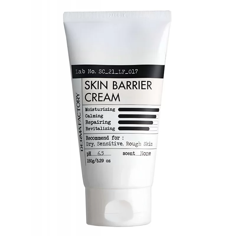 Derma Factory - Skin Barrier Cream - Глибоко зволожувальний бар’єрний крем - 150 г