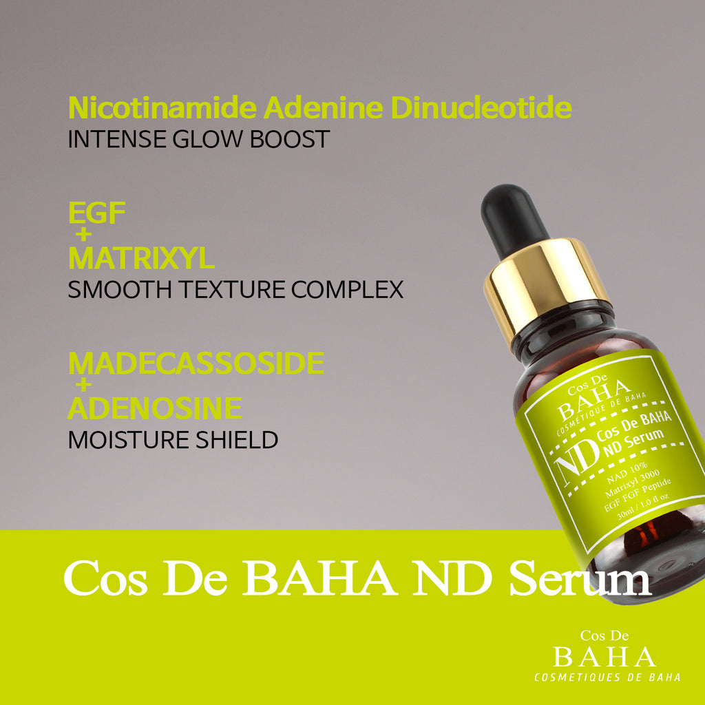 COS DE BAHA - ND Сироватка з ніацинамідом та матриксилом, 30ml