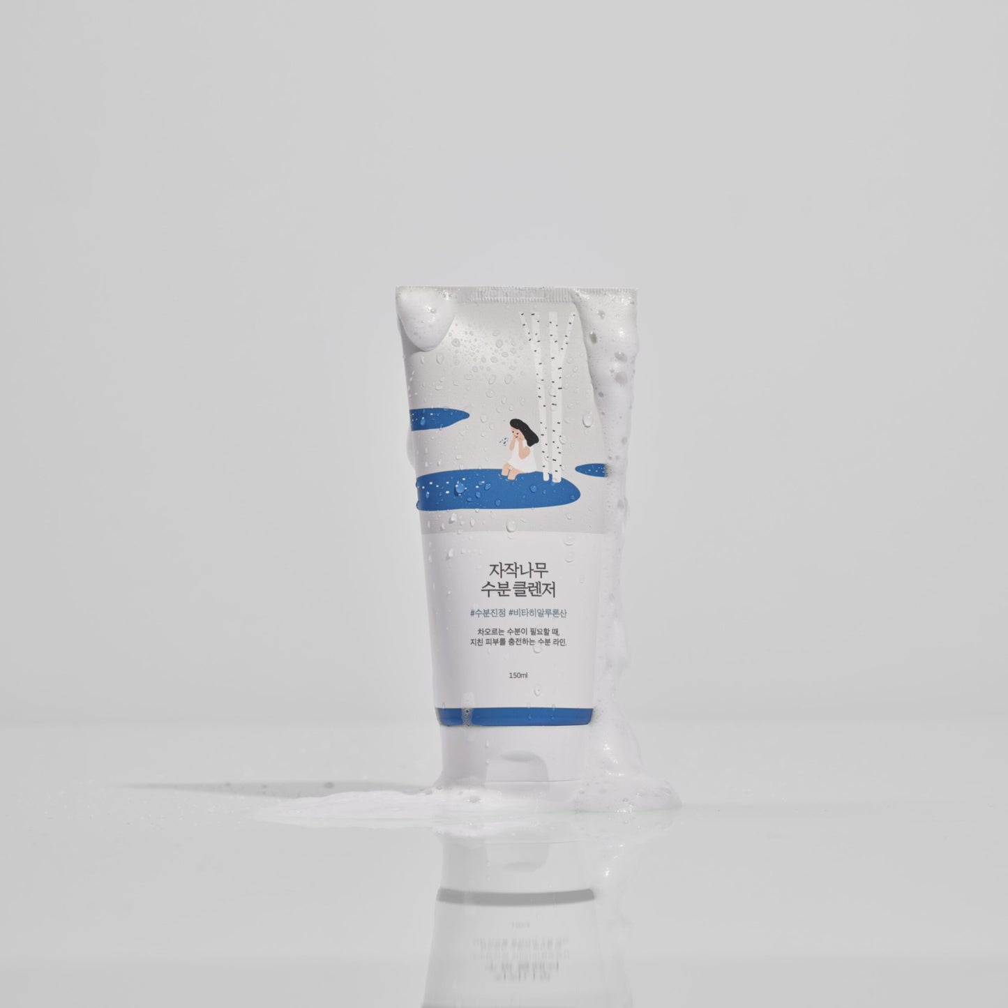 Round Lab - Birch Juice Moisturizing Cleanser - Гель для очищення шкіри з березовим соком, 150 мл.