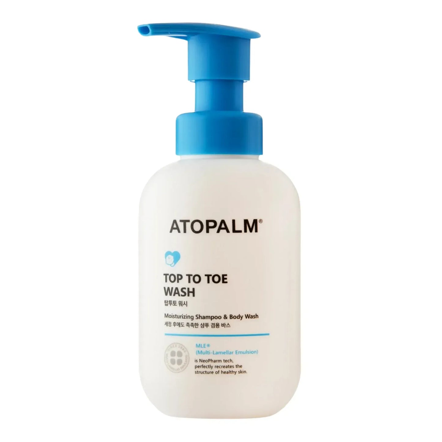 ATOPALM - Top to Toe Wash - Очищувальний гель для тіла та волосся - 300 мл