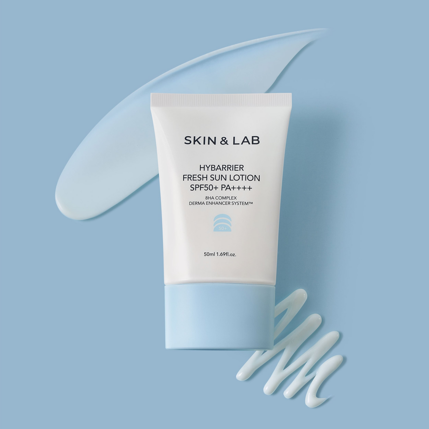 SKIN&LAB - Hybarrier Fresh Sun Lotion SPF50+ PA++++ - Зволожуючий SPF лосьйон на хім фільтрах, 50 мл.