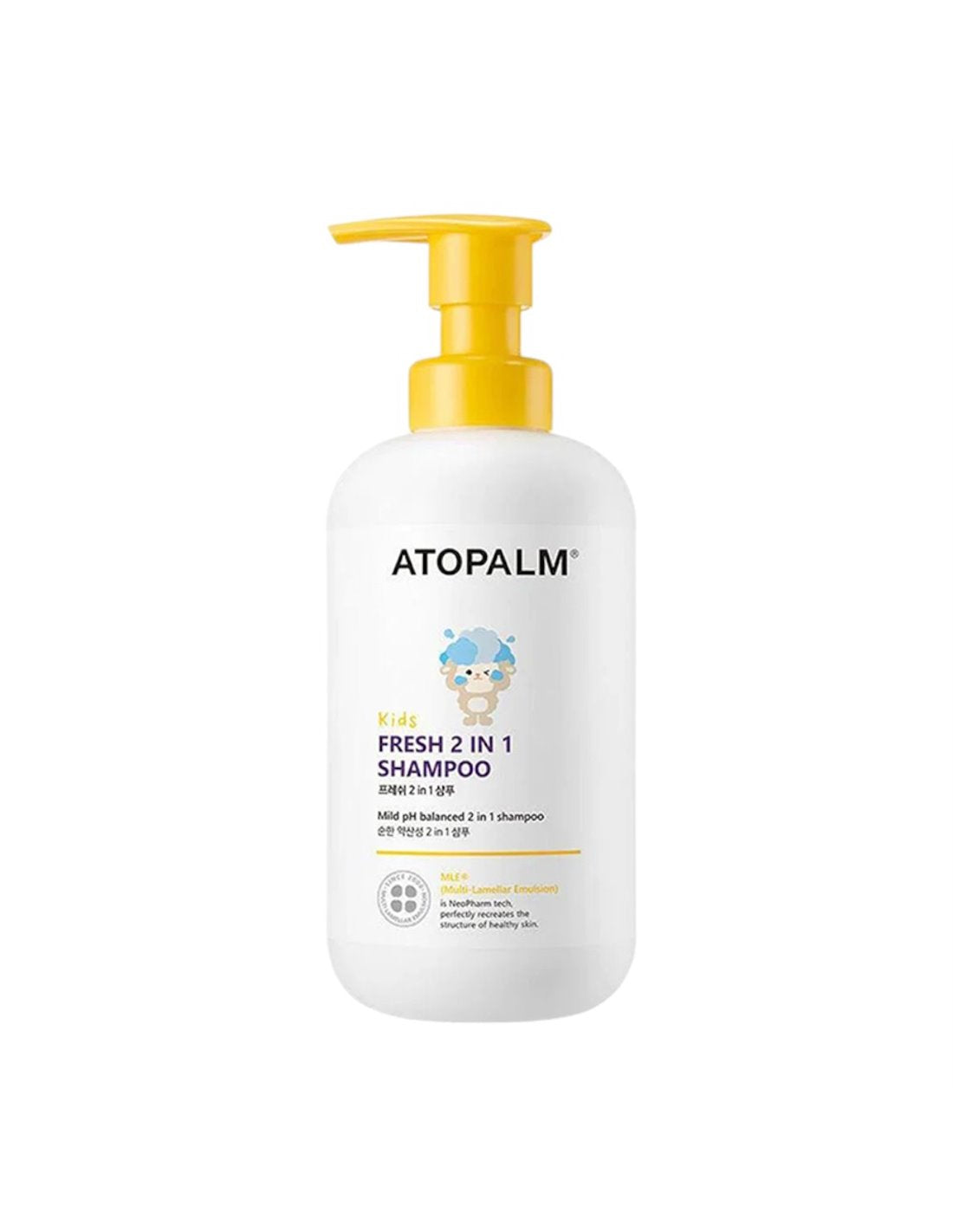 ATOPALM - Fresh 2 in 1 Shampoo Kids - Шампунь для дітей 2 в 1 - 460 мл