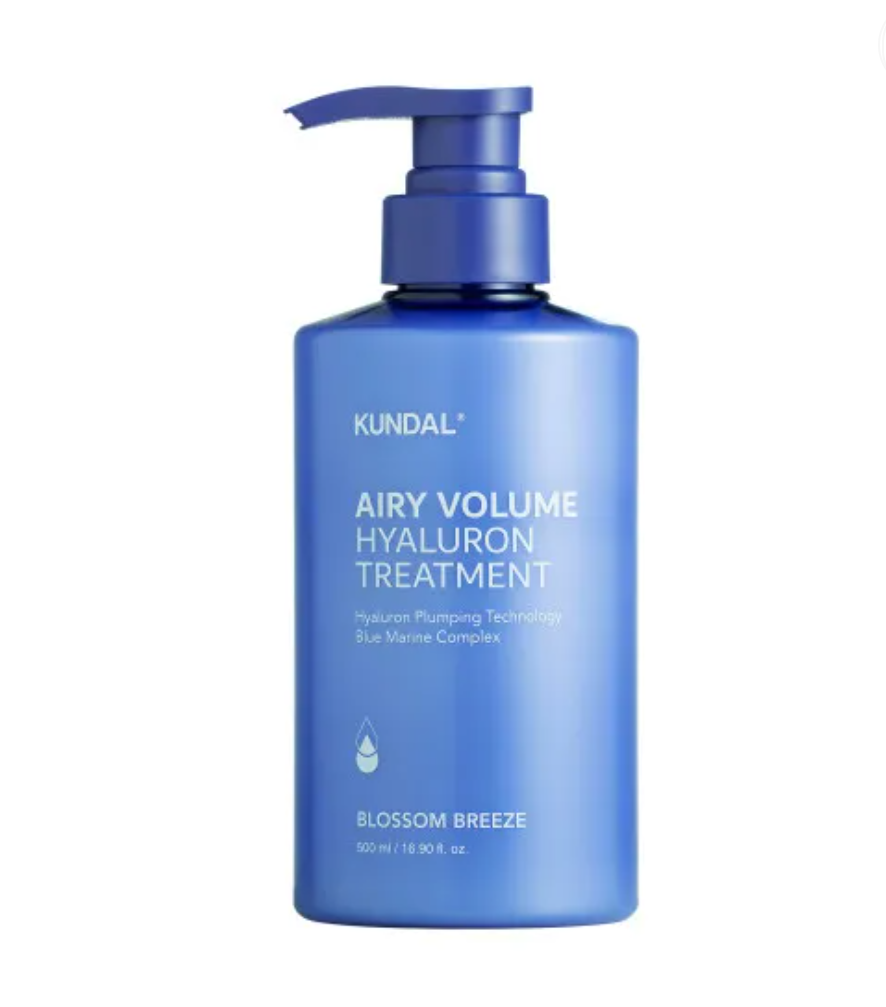 Kundal - Airy Volume Hyaluron Treatment Blossom Breeze - Зволожуючий кондиціонер-маска - 500 мл