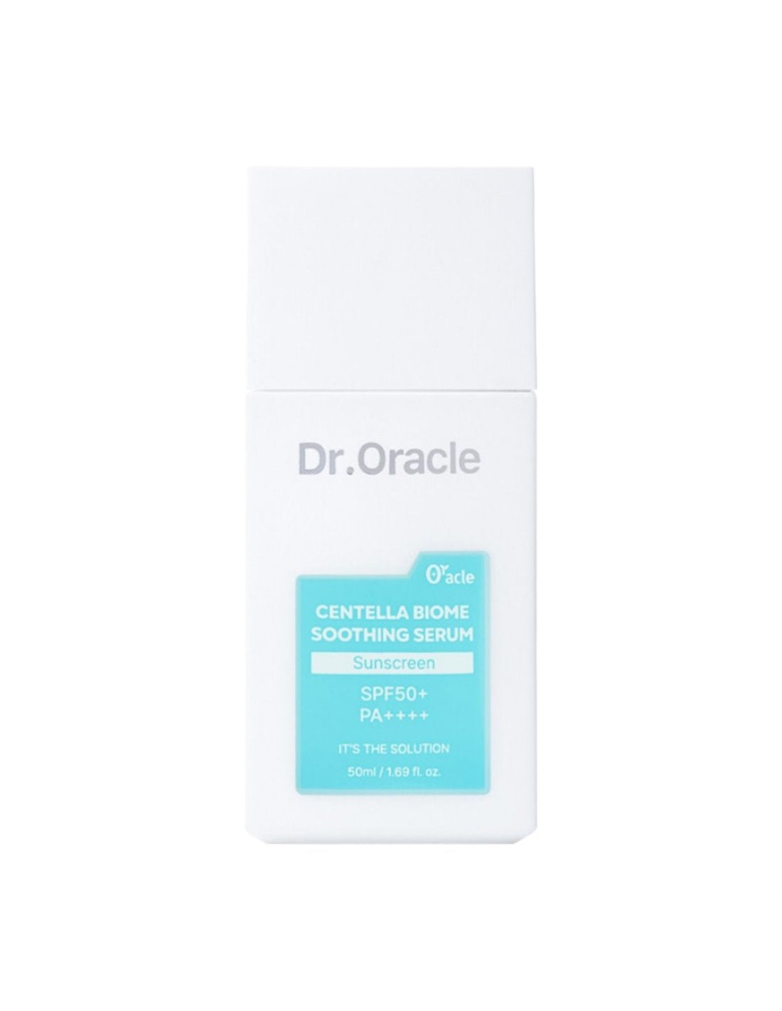 Dr.Oracle - Centella Biome Soothing Sunserum - Сонцезахисна сироватка для обличчя заспокійлива - 50 мл