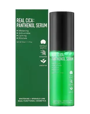 Fortheskin - Real Cica Panthenol Serum - Заспокоююча сироватка з пантенолом та центолою - 50мл