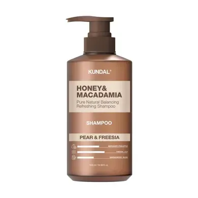 Kundal - Honey & Macadamia Nature Shampoo Pear & Freesia - Шампунь відтінковий фіолетовий "Груша & Фрезія" - 500мл