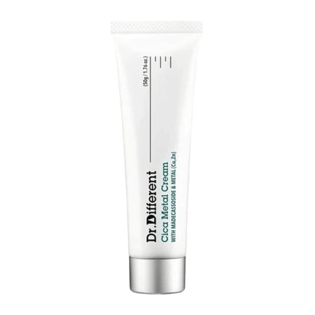 Dr.Different - CICA Metal Cream - Заспокійливий крем для обличчя - 50г