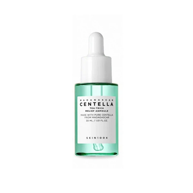 SKIN1004 - Madagascar Centella Tea-Trica Relief Ampoule - Заспокоююча сироватка із центелою, 30 мл