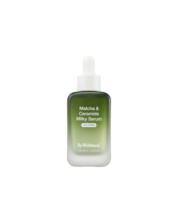 BY WISHTREND - Matcha & Ceramide Milky Serum - Відновлююча сироватка з матчею та керамідами - 30мл