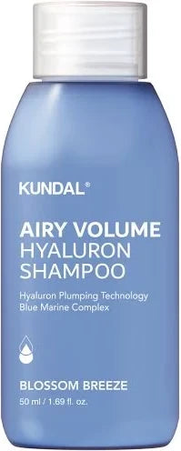 Kundal - Airy Volume Hyaluron Shampoo Blossom Breeze - Шампунь зволожуючий - 50мл