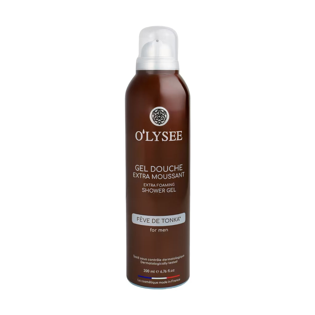 O'LYSEE - Feve de Tonka Extra Foaming Shower Gel - Чоловіча гель-піна для душу - 200 мл