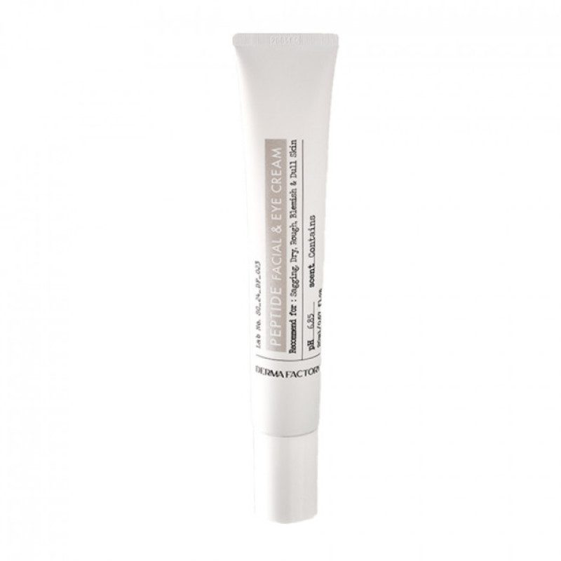 Derma Factory - Peptide Facial & Eye Cream - пептидний крем для обличчя та зони навколо очей, 20 мл