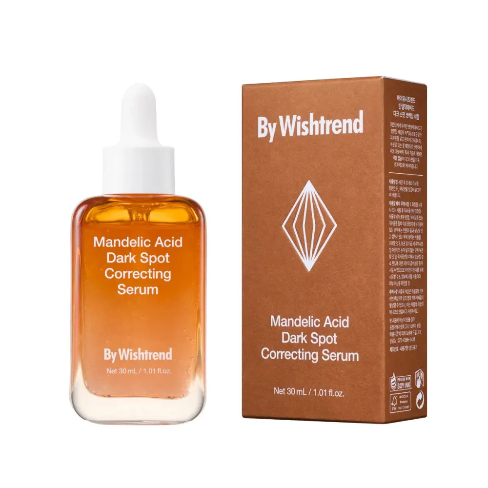 BY WISHTREND – Mandelic Acid Tone Correcting Serum, Сироватка з мигдалевою кислотою для вирівнювання тону, 30 мл.