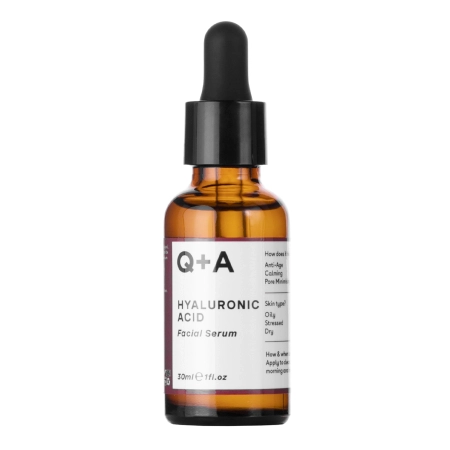 Q+A - Hyaluronic Acid Facial Serum - Зволожуюча гіалуронова сироватка - 30мл