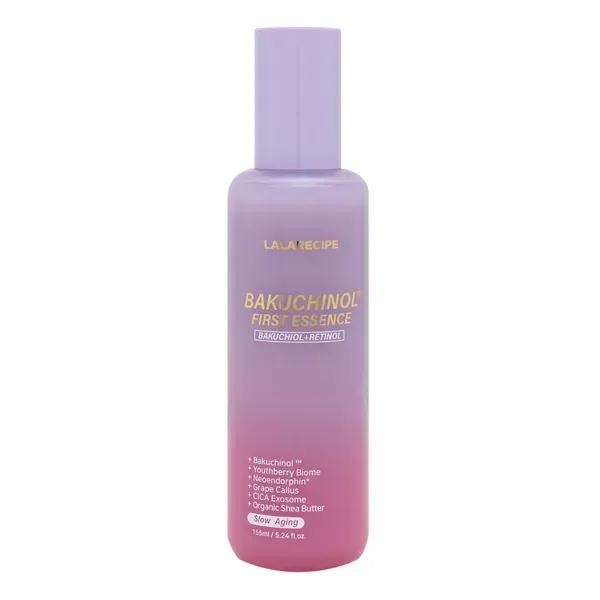 LALARECIPE - Bakuchinol First Essence - Зволожувальна есенція з бакучіолом, 155 мл