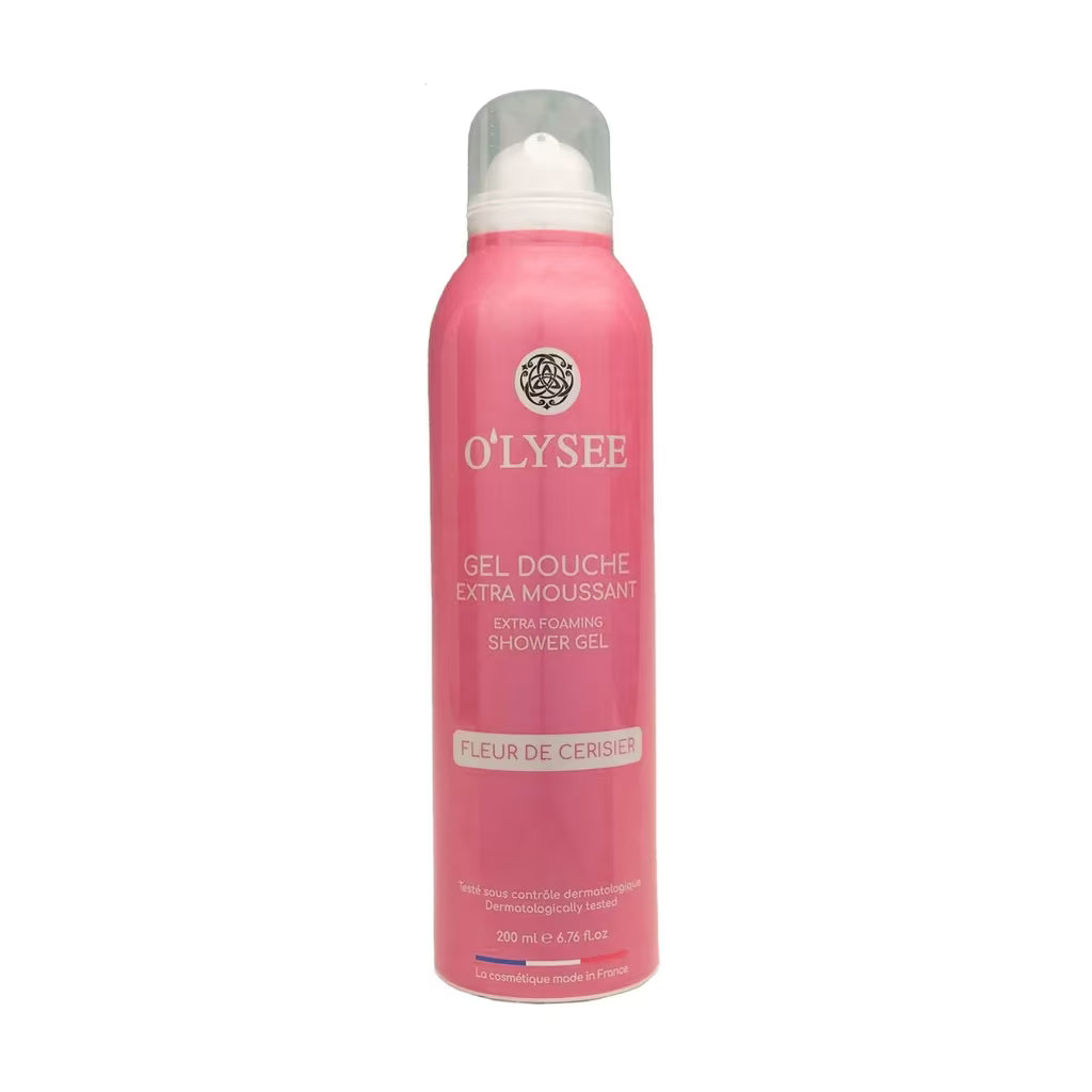 O'LYSEE - Extra Foaming Shower Gel Fleur De Cerisier - Екстрапінний гель для душу - 200 мл