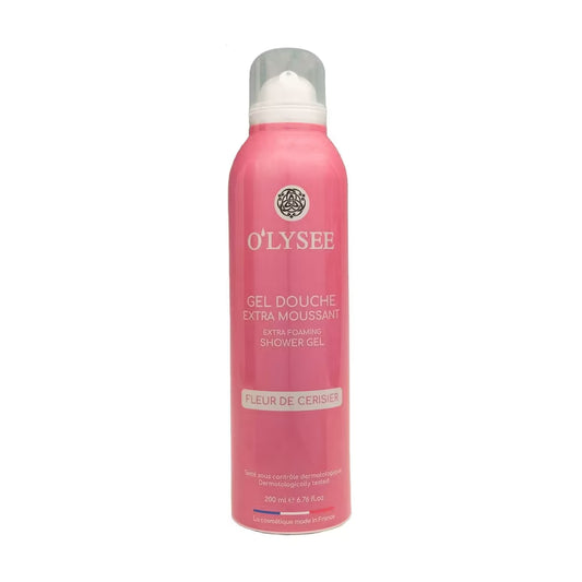 O'LYSEE - Extra Foaming Shower Gel Fleur De Cerisier - Екстрапінний гель для душу - 200 мл