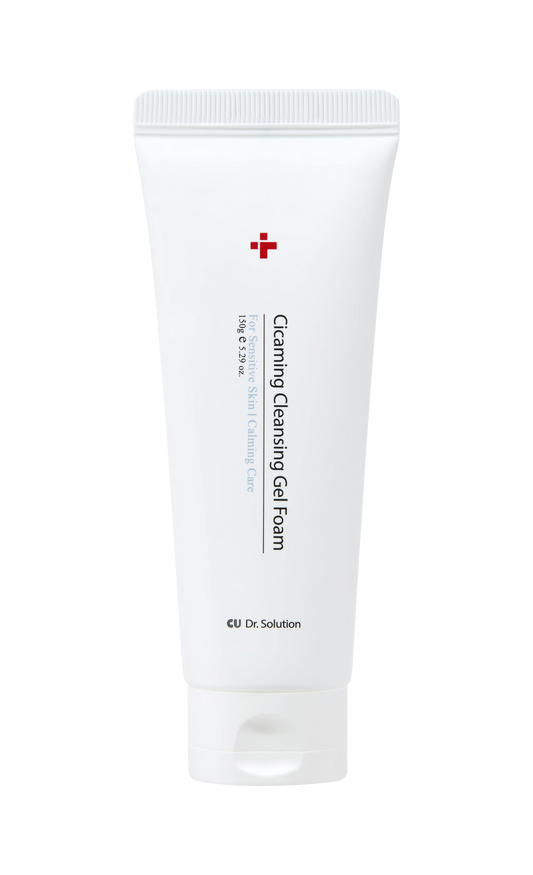 Cuskin -  CU Dr.Solution Cicaming Cleansing Gel Foam - Очищуюча гель-пінка з центеллою - 150г