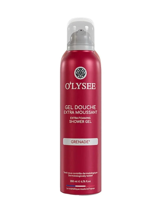 O'lysee - Extra Foaming Shower Gel Grenade - Гель-піна для душа з ароматом гранату - 200 мл